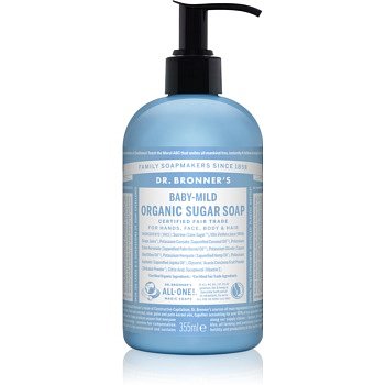 Dr. Bronner’s Baby-Mild tekuté mýdlo na tělo a vlasy bez parfemace  355 ml