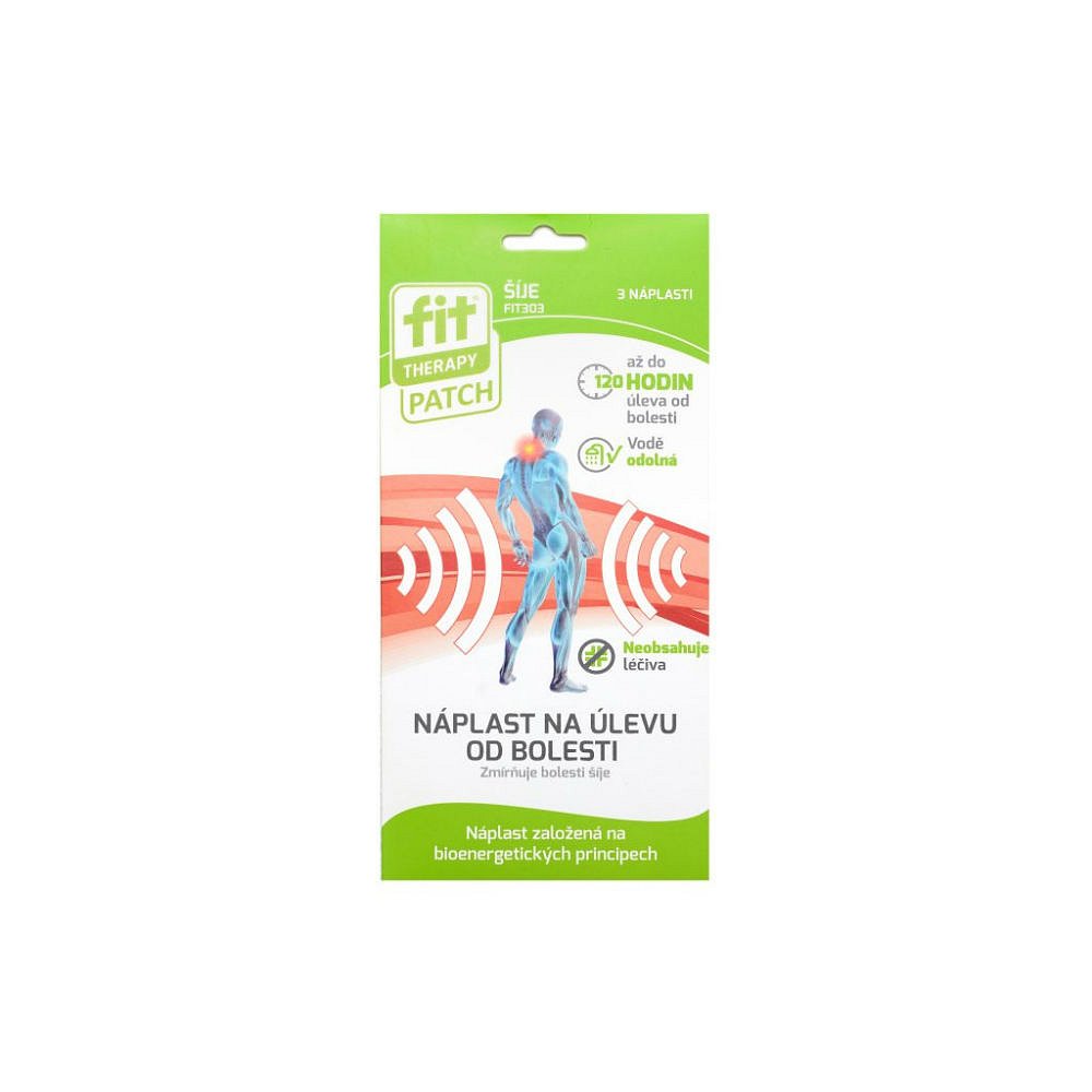 FIT THERAPY náplast na krk 3 kusy