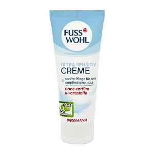 Fusswohl Krém na nohy Ultra sensitive 75 ml