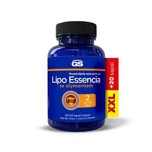 GS Lipo Essencia se silymarinem XXL 60+20 kapslí