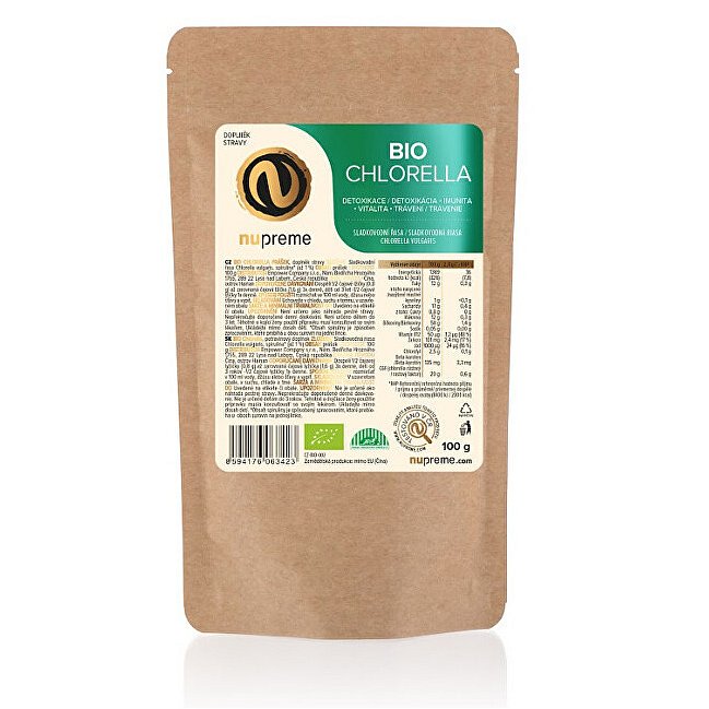 Nupreme BIO Chlorella prášek 100 g