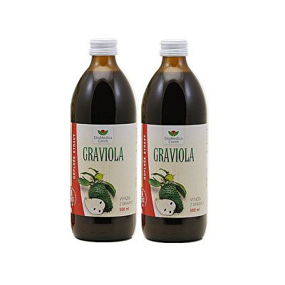Graviola - výtažek z gravioly 500 ml + 500 ml