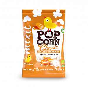 Mixit Velký BIO popcorn Slaný karamel 75 g