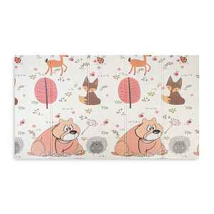 Toyz Forest Multifunkční pěnová podložka 200×150 cm – oboustranná, taška