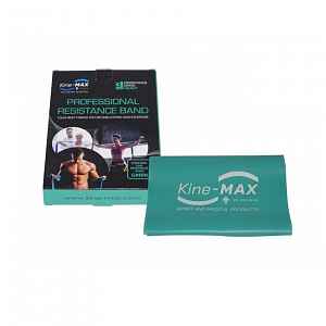 KineMAX Resistance band Posilovací guma zelená 2m