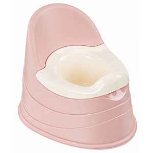 Baby Nellys Nočník SOFT CARE  s protiskluzem a vyjímatelnou vložkou, , růžový