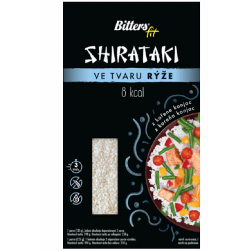 BITTERS Fit Shirataki Rýže 390 g