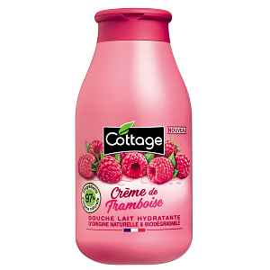 Cottage Moisturizing Shower Milk - Raspberry cream sprchové mléko 97% přírodní  250 ml