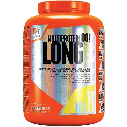 Long 80 Multiprotein 2,27 kg vanilka