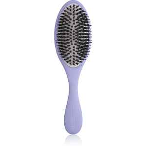 Olivia Garden Club The Reset Detangling&Shine Hairbrush plochý kartáč s pouzdrem Lilac 1 ks