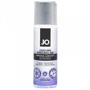 System JO Silikonový lubrikační gel Premium Cooling (60 ml)