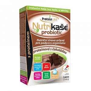 Nutrikaše probiotic proteinová s čokoládou 3x60 g