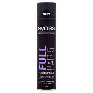 Syoss Full Hair 5 lak na vlasy extra silná fixace  300 ml