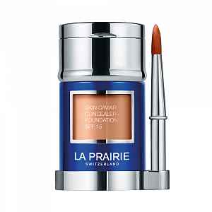 La Prairie, luxusní tekutý make-up s korektorem  Peche