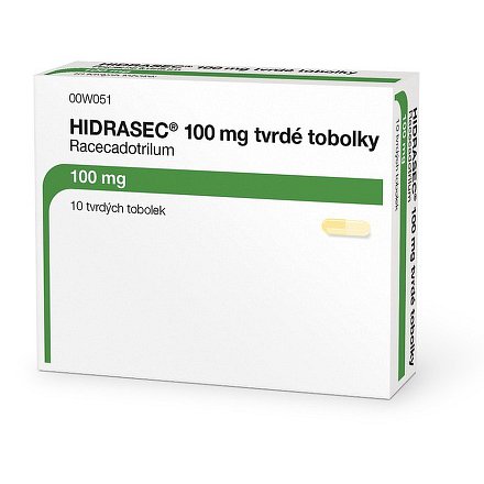Hidrasec 100 mg tvrdé tobolky 10 ks