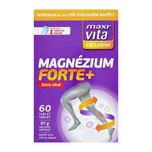 Maxi Vita Magnézium Forte+, doplněk stravy 60 ks