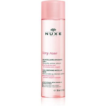 Nuxe Very Rose zklidňující micelární voda na obličej a oči 200 ml