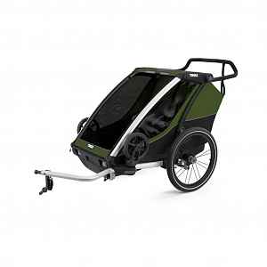 Thule Dětský vozík Chariot Cab2 CypresGreen