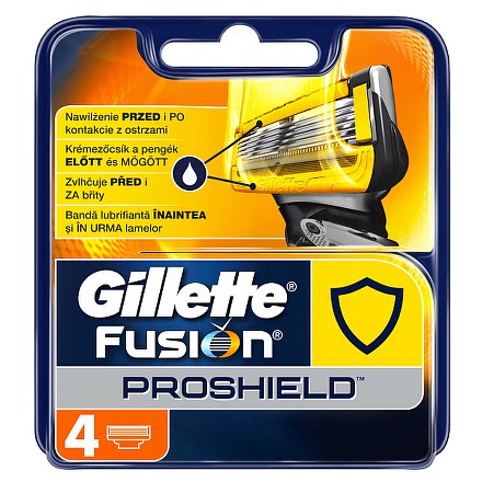 Gillette Fusion ProShield 4 Náhradní Holicí Hlavice