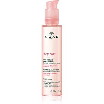 Nuxe Very Rose jemný čisticí olej na obličej a oči 150 ml