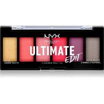 NYX Professional Makeup Ultimate Edit Petite Shadow paletka očních stínů odstín 03 Phoenix 6x1,2 g