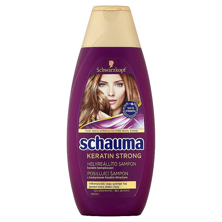 Schauma šampon Keratin Strong 400 ml