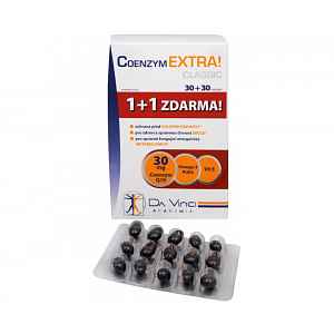 Coenzym EXTRA! Classic 30 mg DaVinci tobolky 30 + 30 ZDARMA