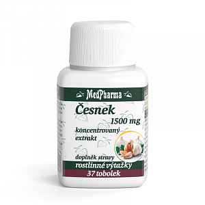 MedPharma Česnek 1500 mg tob.37