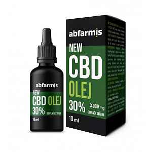 Abfarmis CBD 3000 mg olej 30% 10 ml