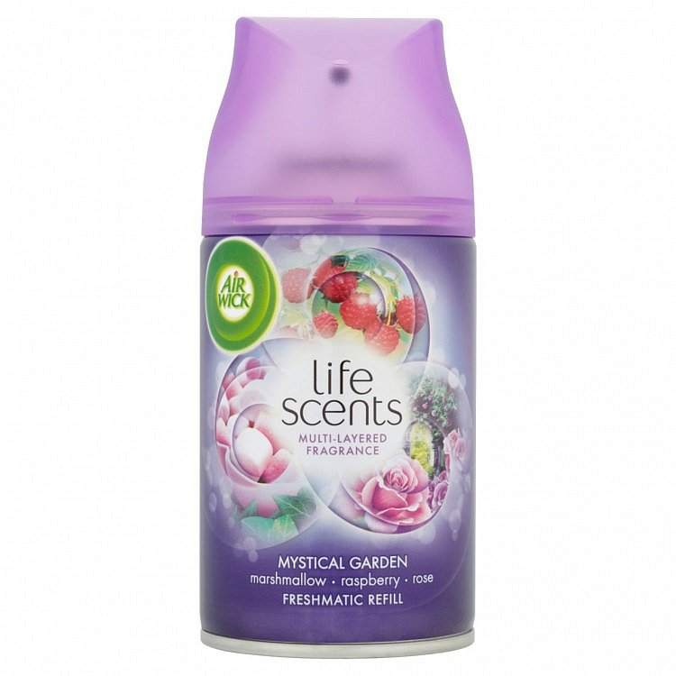 Air Wick Rare Scents Freshmatic Max náhradní náplň do osvěžovače tajemná zahrada 250 ml