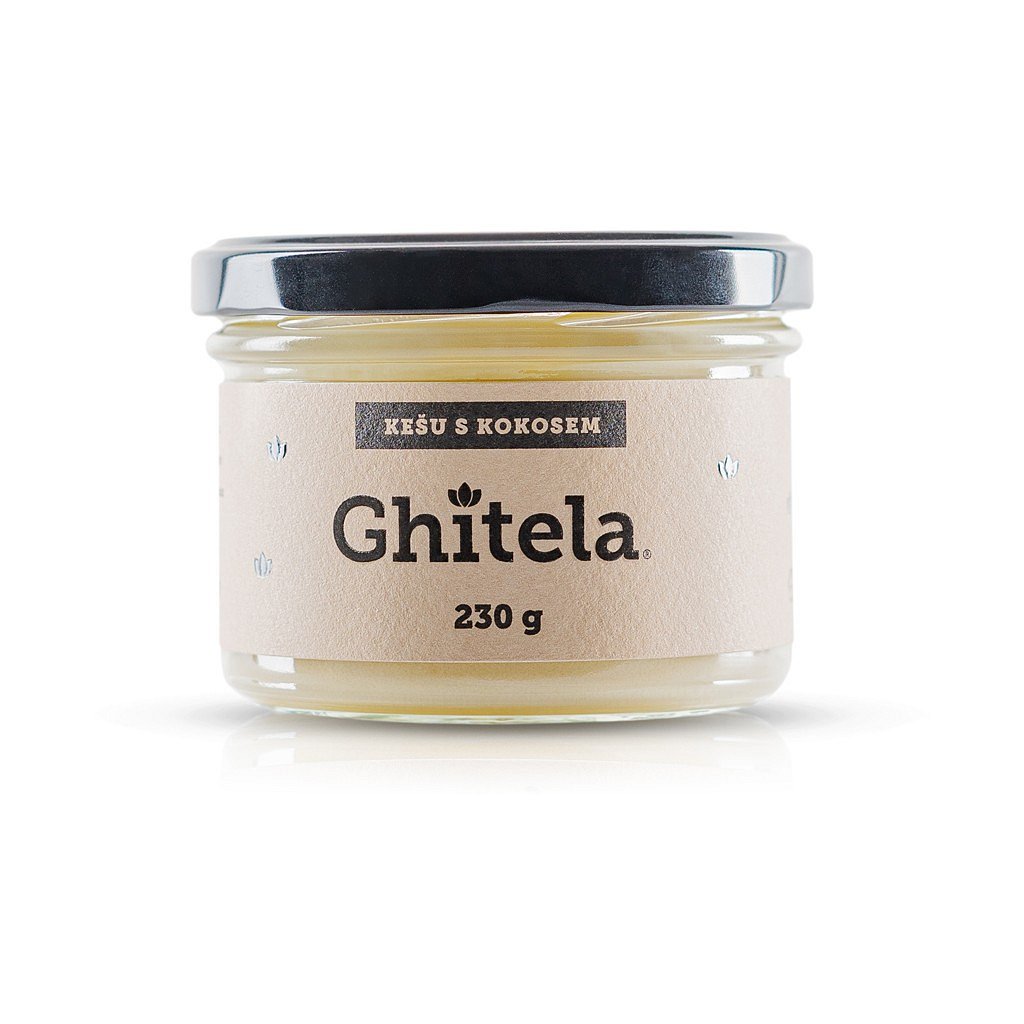 České Ghíčko Ghítela kešu s kokosem 230g