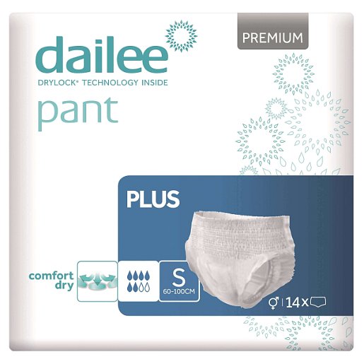 Dailee Natahovací kalhotky Pant Premium Plus S 14ks