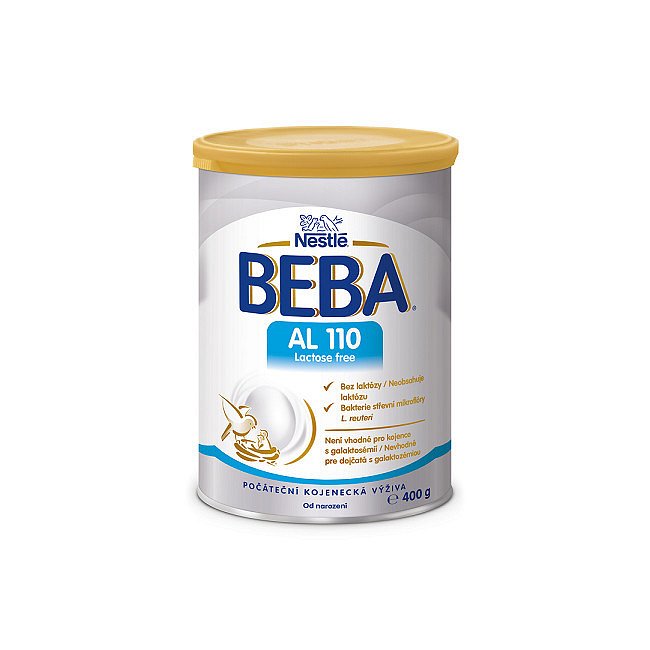 BEBA AL 110 Lactose Free 400g new - II. jakost