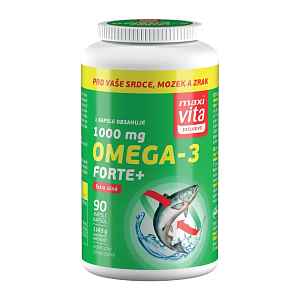 Maxi Vita Omega-3 Forte+, doplněk stravy 90 ks