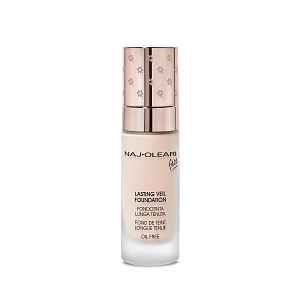 Naj-Oleari Lasting Veil Foundation NEW dlouhotrvající make-up  - 100 Porcelain 20 ml