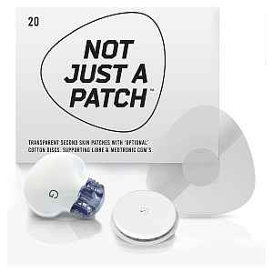 NOT JUST A PATCH Náplast k senzorům FSL / Medtronic transparentní 20ks