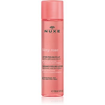 Nuxe Very Rose rozjasňující peeling pro všechny typy pleti 150 ml