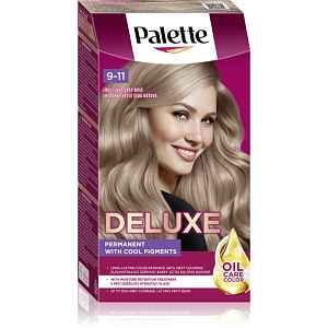 Schwarzkopf Palette Deluxe permanentní barva na vlasy odstín 9-11 Chladná světle šedá růžová 1 ks
