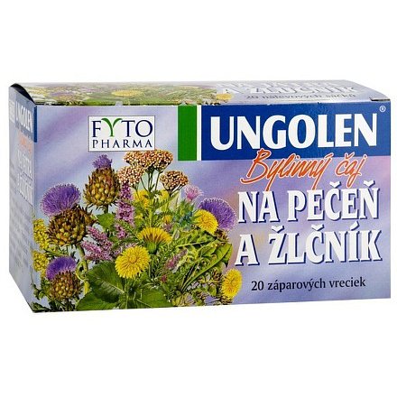 UNGOLEN® bylinný čaj na játra a žlučník 20x1,5g