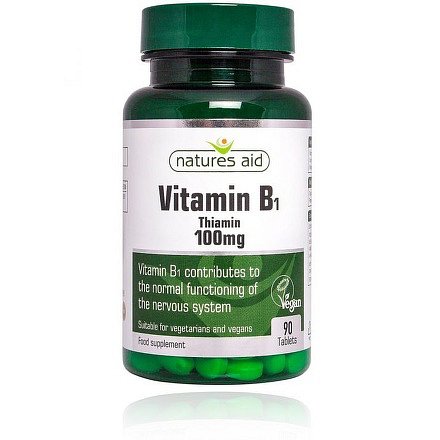 Vitamín B1 (Thiamin) 100mg tbl.90