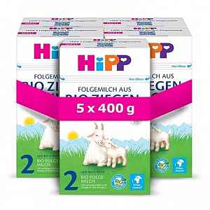 Hipp 2 BIO Kozí mléko 5x400 g