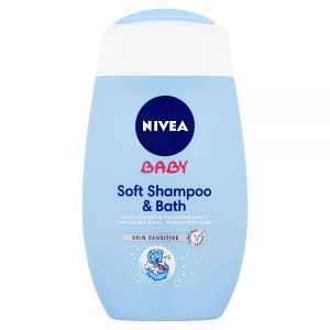 NIVEA Baby šamp.a pěna do koupele 2v1 200ml 80552