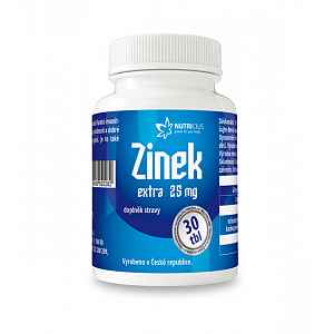 Zinek EXTRA 25mg tbl.30