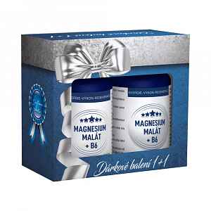 Clinical Magnesium Malát + B6 2x100 kapslí dárkové balení