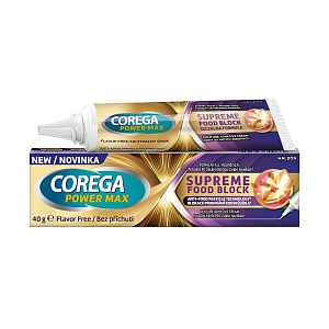 Corega Max Supreme Food Block fixační krém 40 g