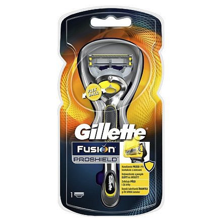 Gillette Fusion ProShield Holicí Strojek S Technologií Flexball