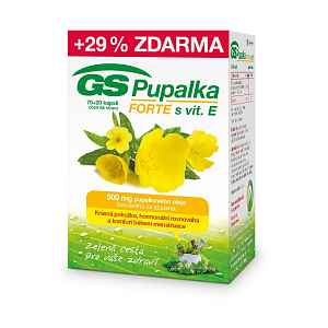Gs Pupalka Forte S Vitaminem E Cps.70+20 čr/sk
