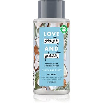 Love Beauty & Planet Volume and Bounty šampon pro jemné vlasy