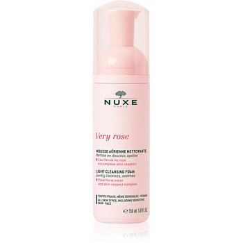 Nuxe Very Rose jemná čisticí pěna pro všechny typy pleti 150 ml