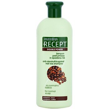 Subrina Professional Recept Double Power šampon proti lupům a vypadávání vlasů Octopirox & Coffee 400 ml